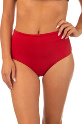 MIX SLIP DONNA  ROSSO SCURO VINTAGE REDV BE BEACH